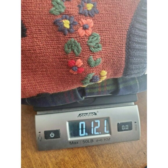 Hanna Andersson HTF Wool Fox Sweater And Plaid Skirt Size 4 - Picture 6 of 9